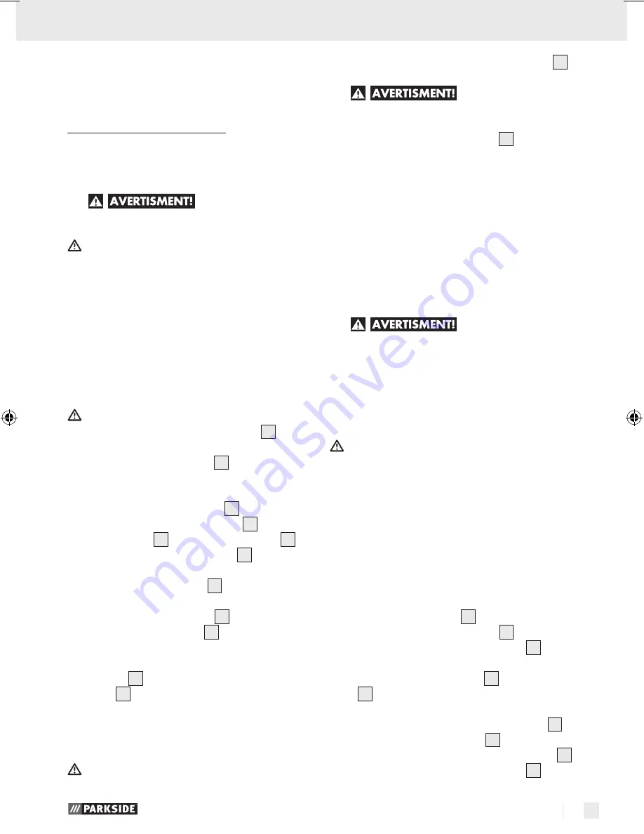 Parkside PWS 230 A1 Operation Manual Download Page 43