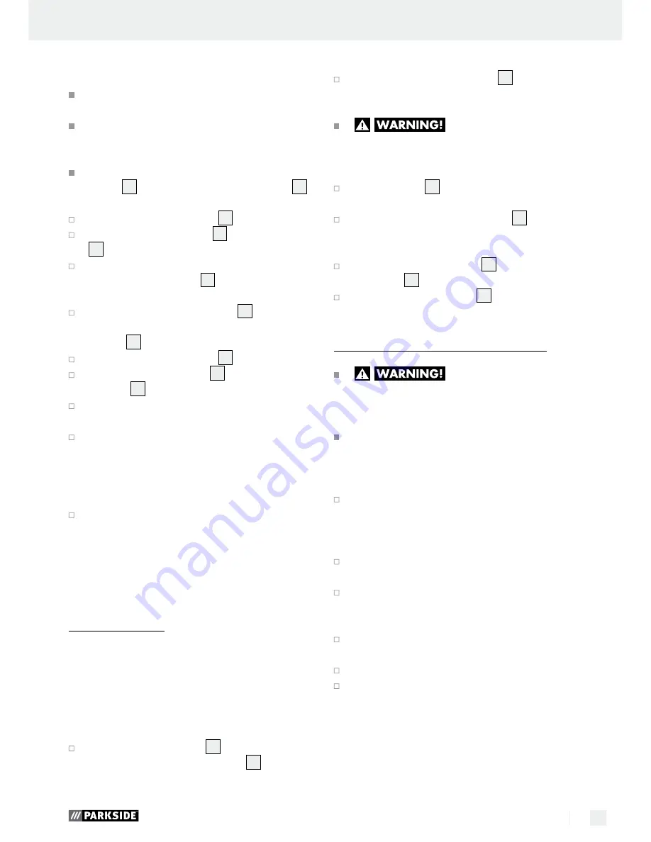 Parkside PWS 230 A1 Translation Of Original Operation Manual Download Page 15