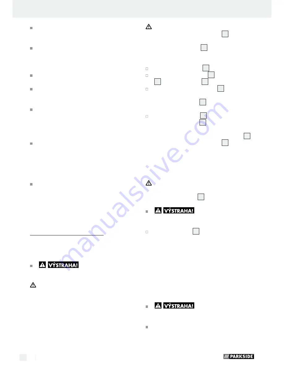 Parkside PWS 230 A1 Translation Of Original Operation Manual Download Page 58