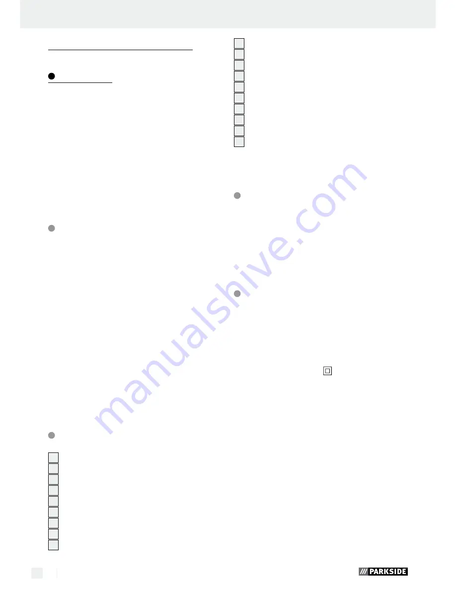 Parkside PWS 230 A1 Translation Of Original Operation Manual Download Page 78