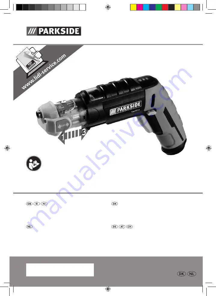 Parkside RAPIDFIRE Translation Of The Original Instructions Download Page 1