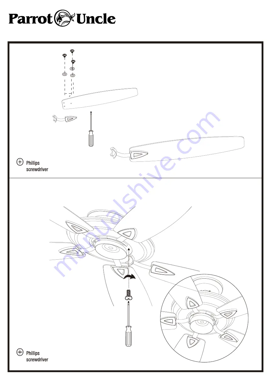 Parrot Uncle F6277110V Installation & Operating Instructions Manual Download Page 6