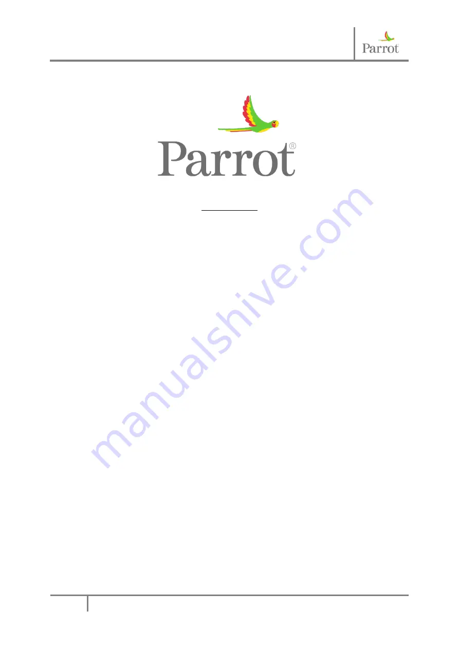 Parrot FC6100 ASPEN Use Manual Download Page 1