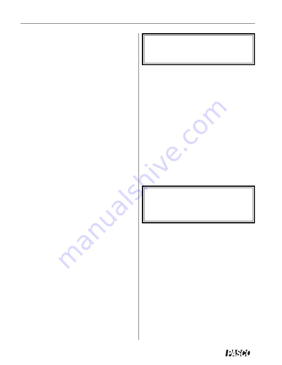 Pasco Scientific OS-9255A Instruction Manual Download Page 13