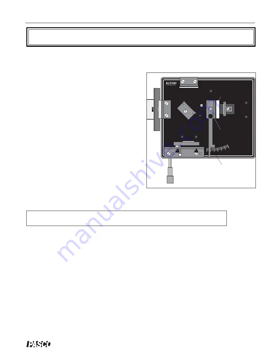 Pasco Scientific OS-9255A Instruction Manual Download Page 18