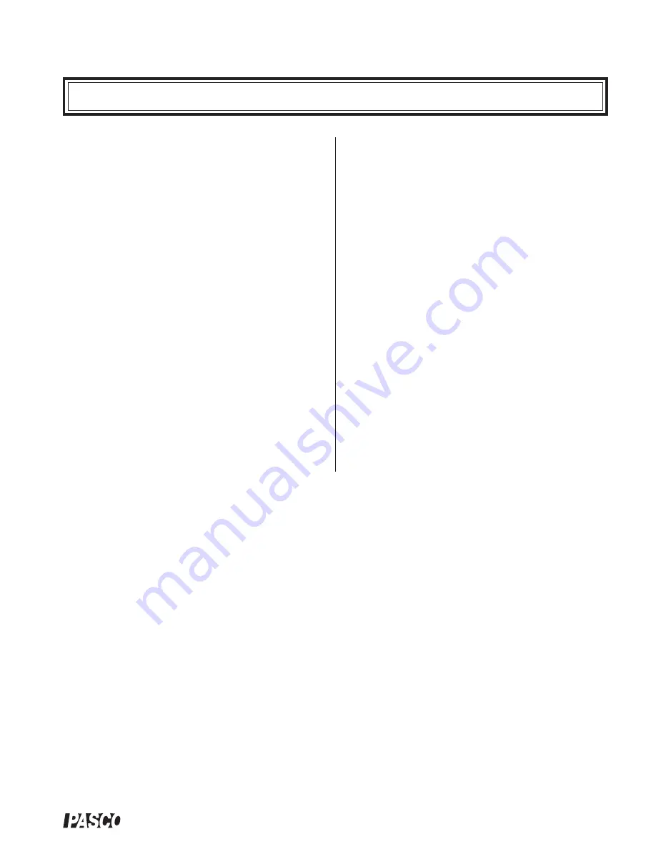 Pasco Scientific OS-9255A Скачать руководство пользователя страница 26