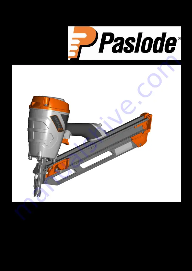 Paslode PF 90 S Operating Instructions Manual Download Page 1