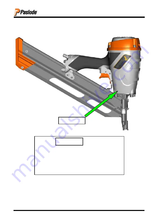 Paslode PF 90 S Operating Instructions Manual Download Page 32