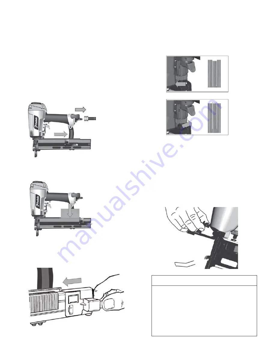 Paslode WCS200 Operating Manual And Schematic Download Page 5