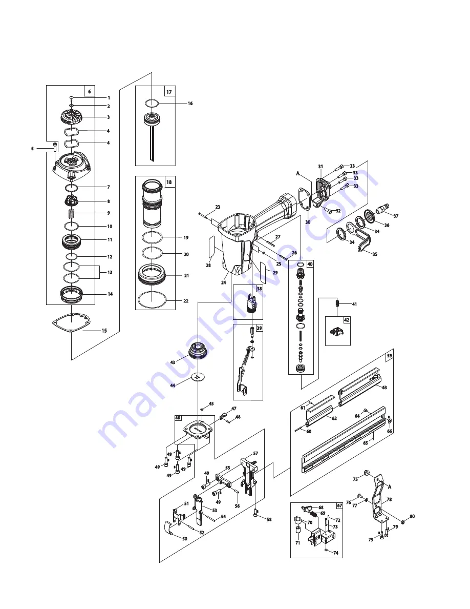 Paslode WCS200 Operating Manual And Schematic Download Page 23