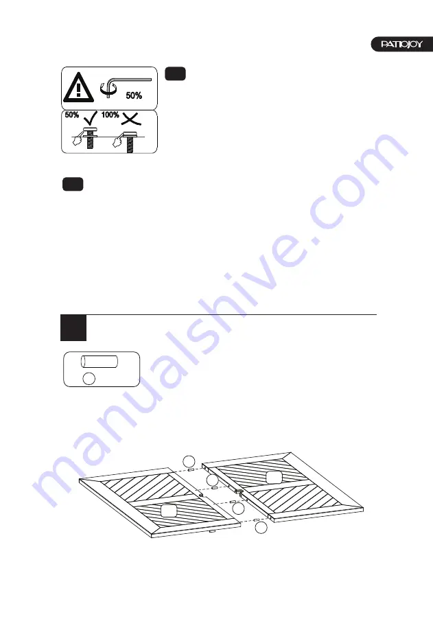 PATIOJOY HW71589 Скачать руководство пользователя страница 5