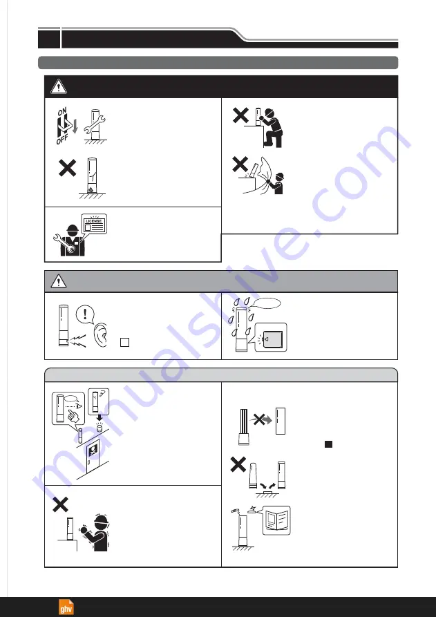 Patlite LA6 series Instruction Manual Download Page 2