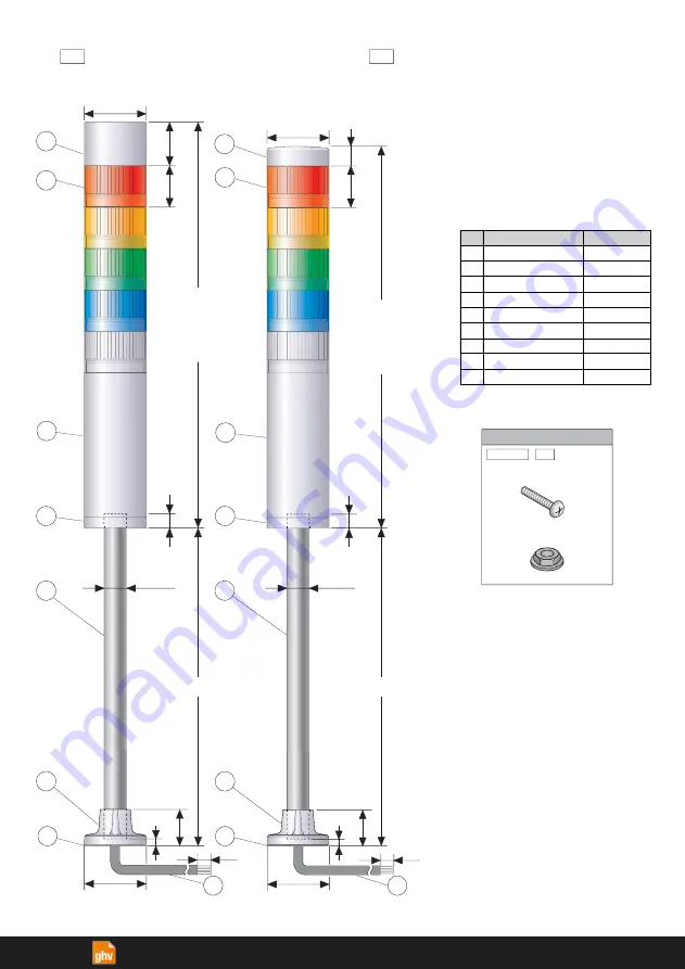 Patlite LR4 Complete Operation Manual Download Page 14