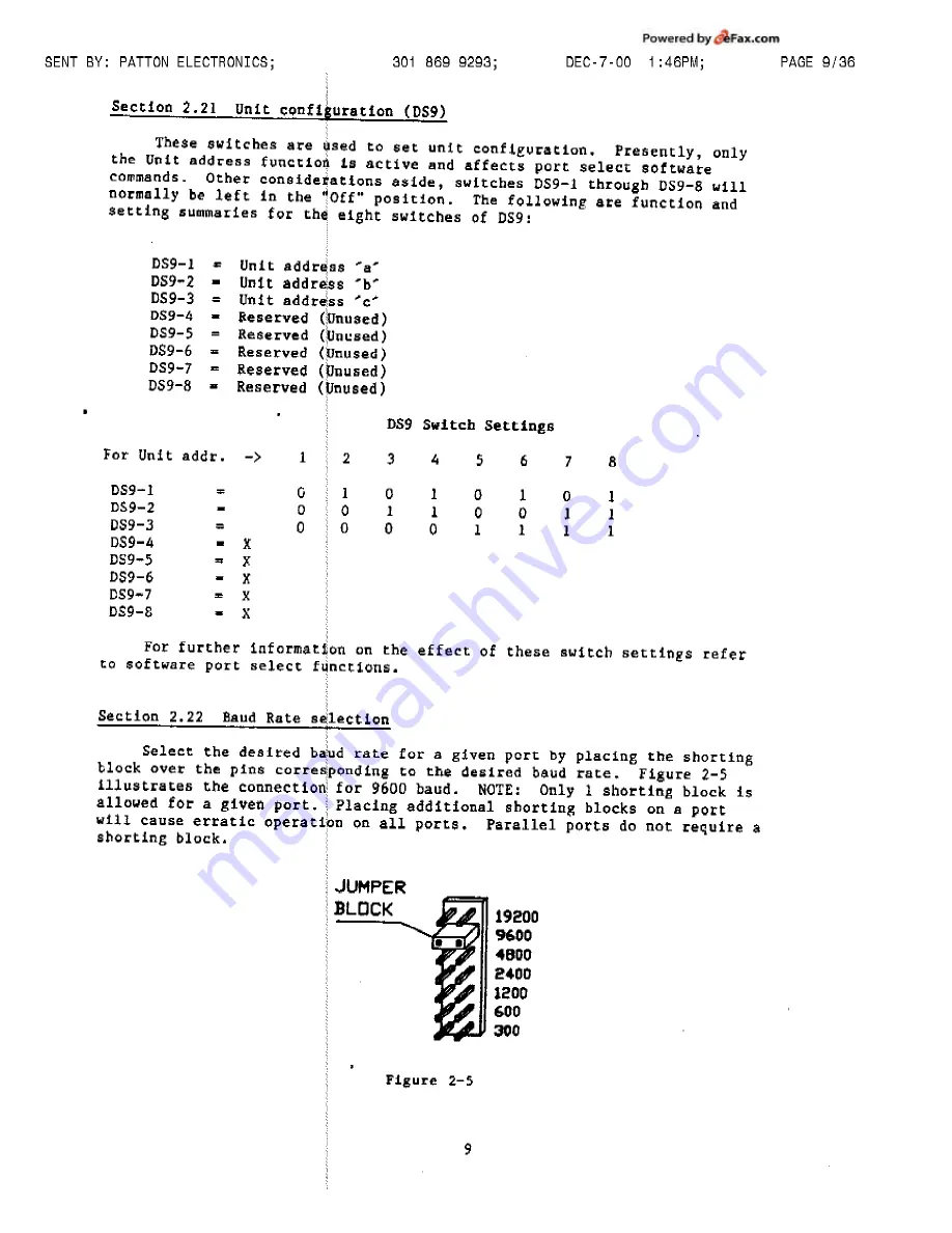 Patton electronics 360 User Manual Download Page 9