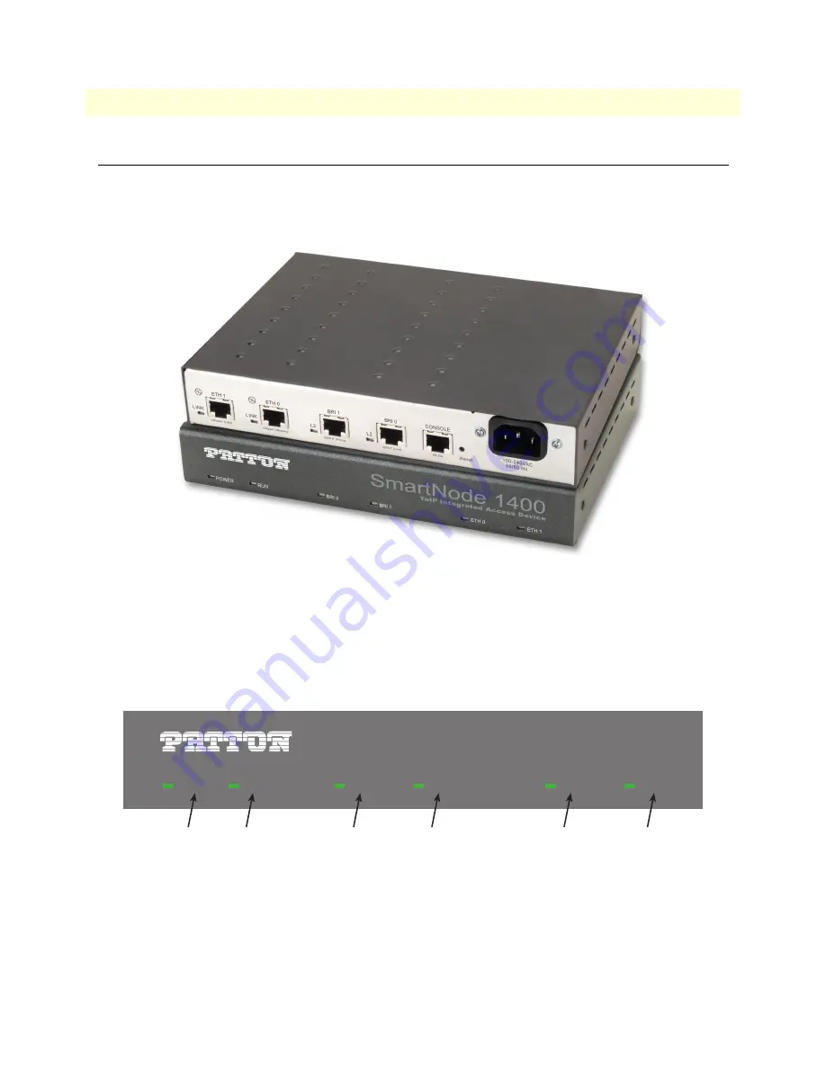 Patton electronics SMARTNODE 1200 Getting Started Manual Download Page 24