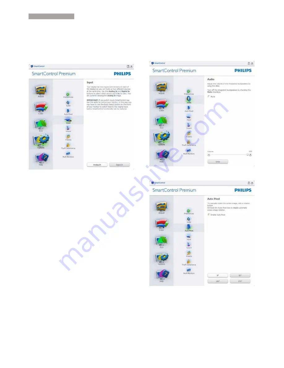 Philips BRILLIANCE 273P3 User Manual Download Page 17