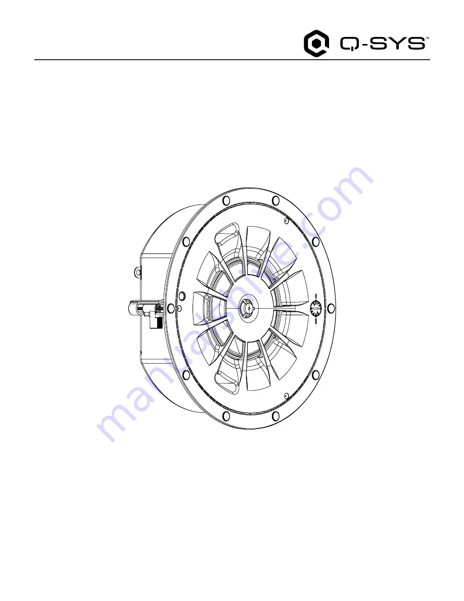 Q-SYS AcousticDesign Series Hardware User Manual Download Page 1