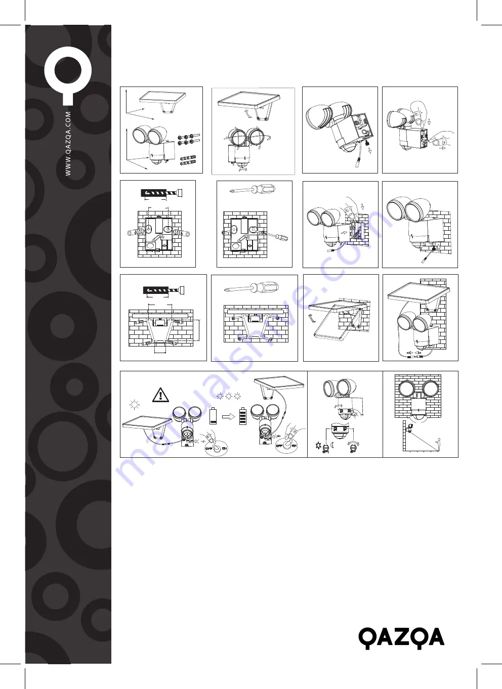 Qazqa 90500 Manual Download Page 1