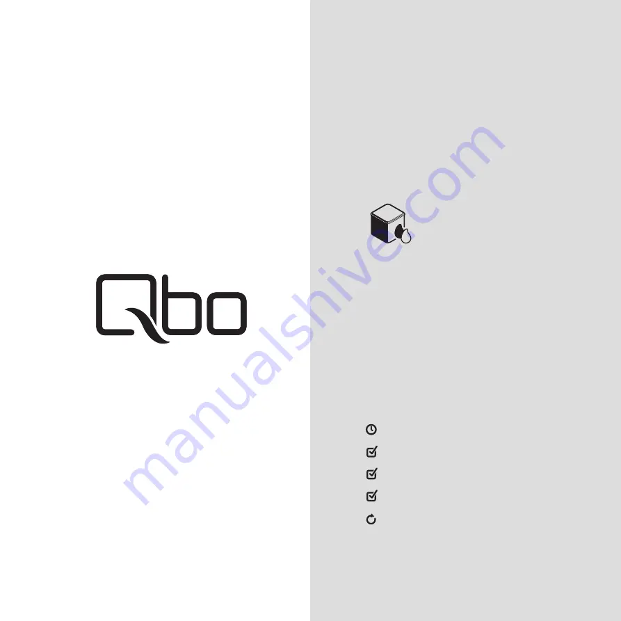 Qbo YOU-RISTA Cleaning Manual Download Page 1