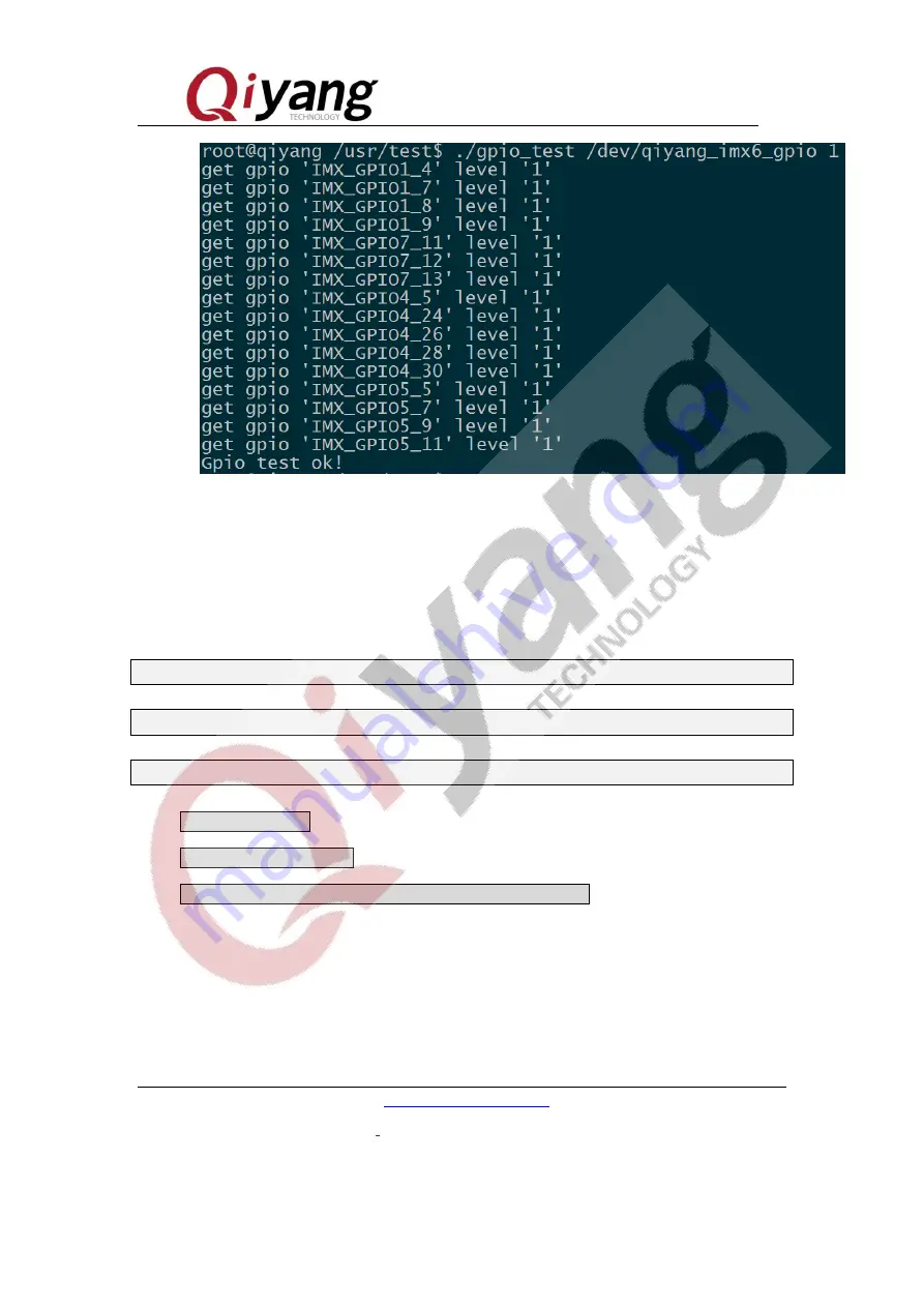 Qiyang IAC-IMX6-Kit Manual Download Page 17