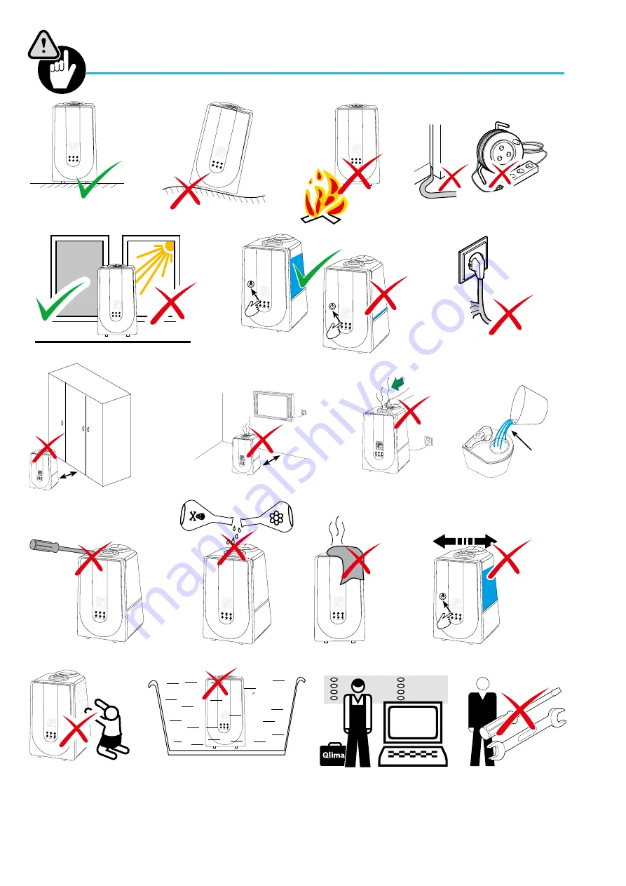 Qlima H 509 Operating Manual Download Page 4