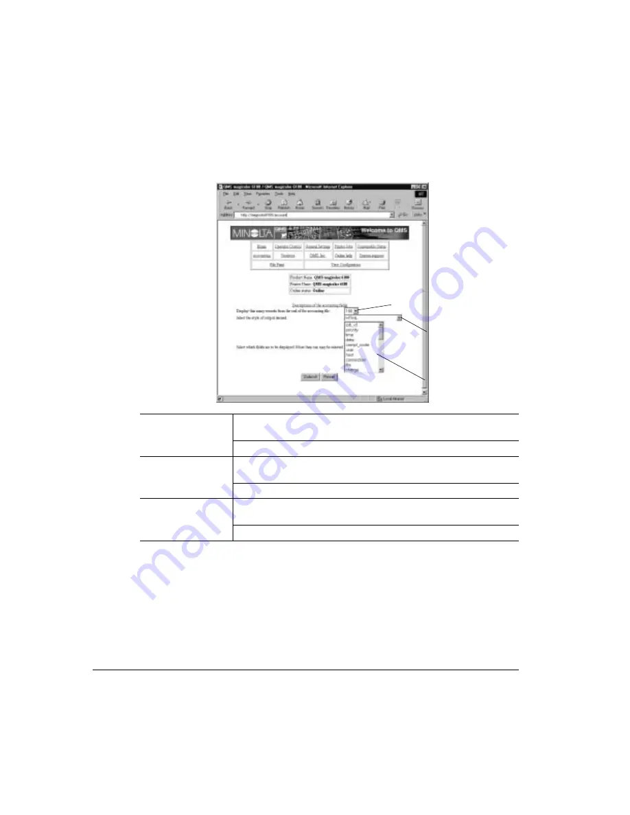 QMS Magicolor 6100 Operation Manual Download Page 102