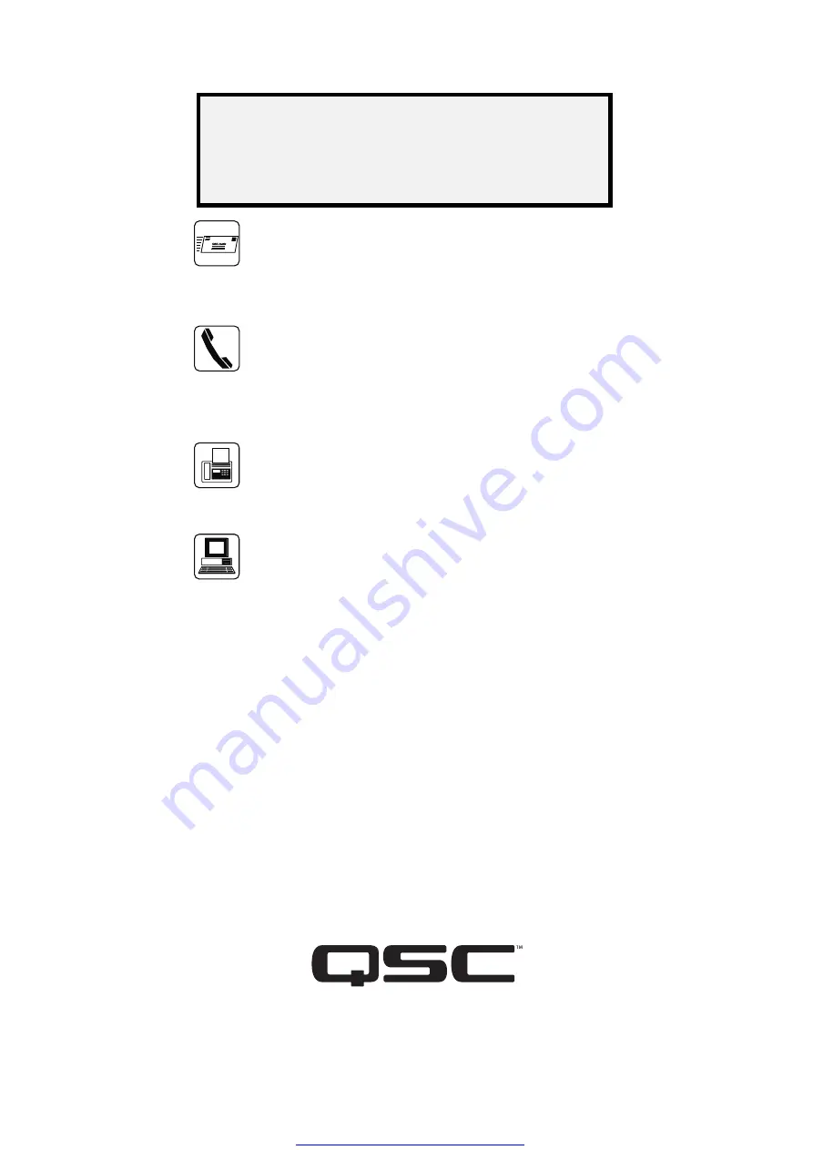 QSC AD-C42T User Manual Download Page 8