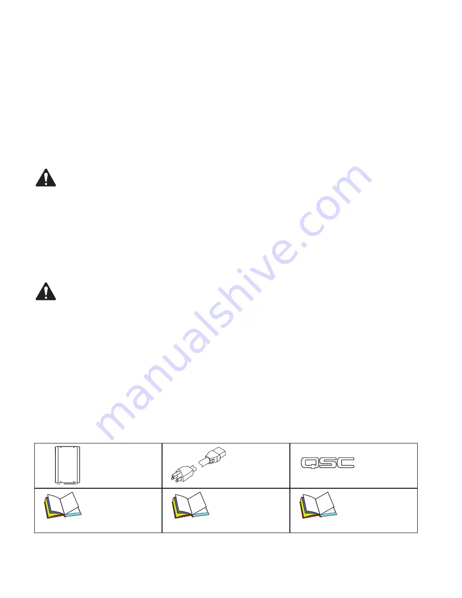 QSC CP Series User Manual Download Page 3