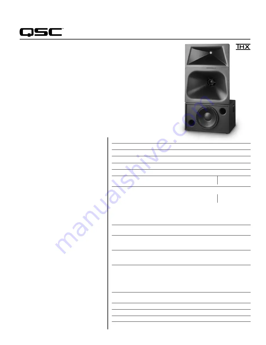 QSC SC-413 User Manual Download Page 1