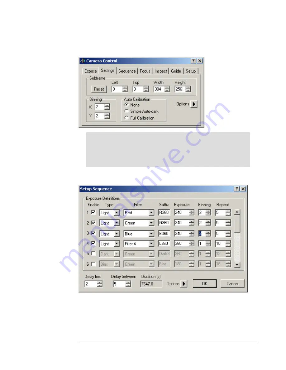 QSI 520 User Manual Download Page 62