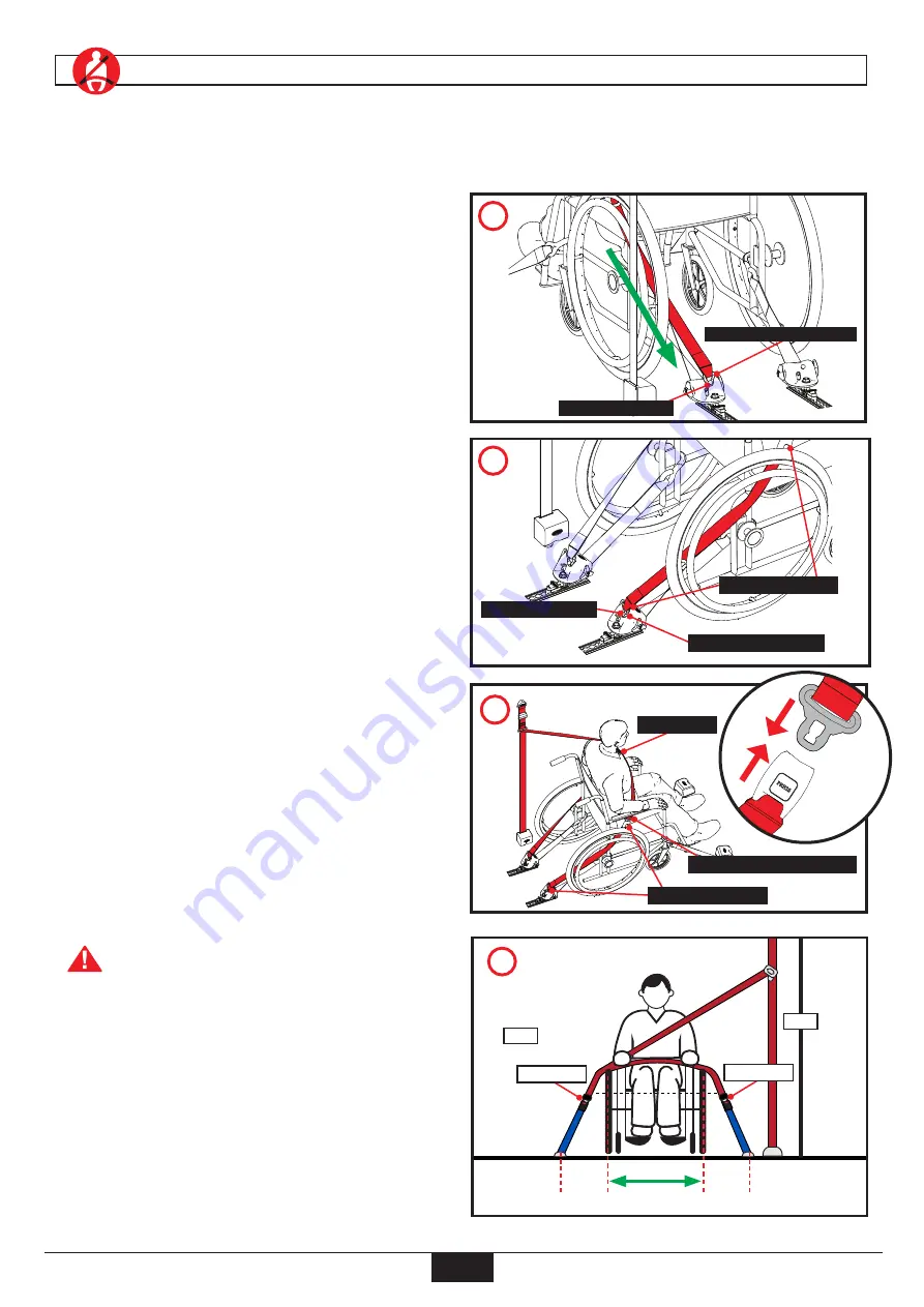 Q'STRAINT QRT-1 Series Use And Care Manual Download Page 12