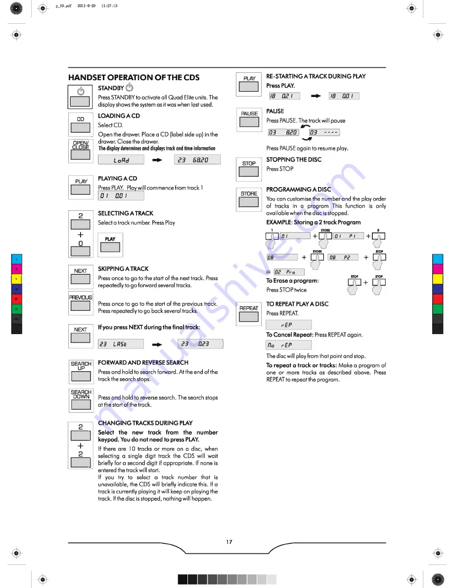 QUAD Home Theater System User Manual Download Page 20