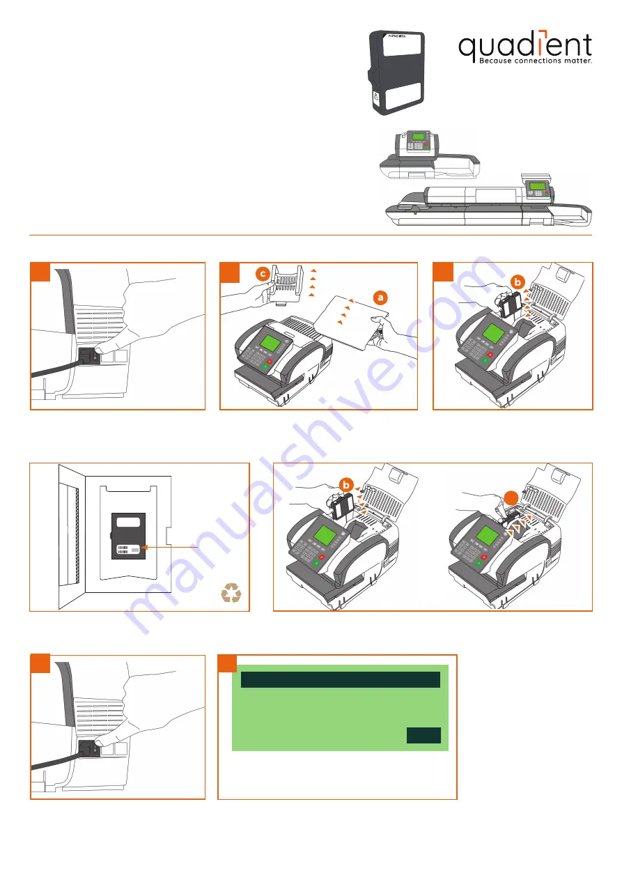 quadient iX-5 Series Replacement Manual Download Page 1