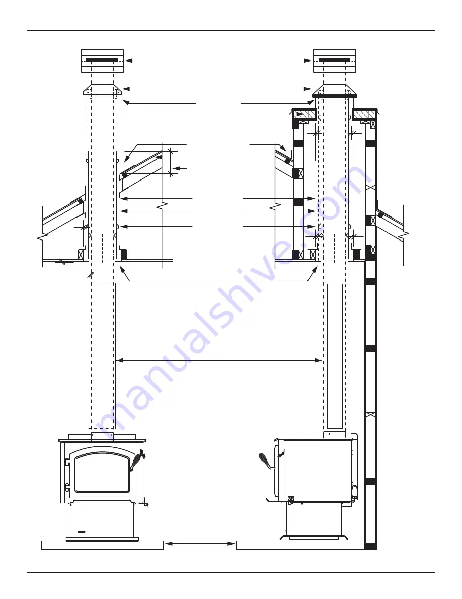 Quadra-Fire 21M-ACC-AU Installation Manual Download Page 14