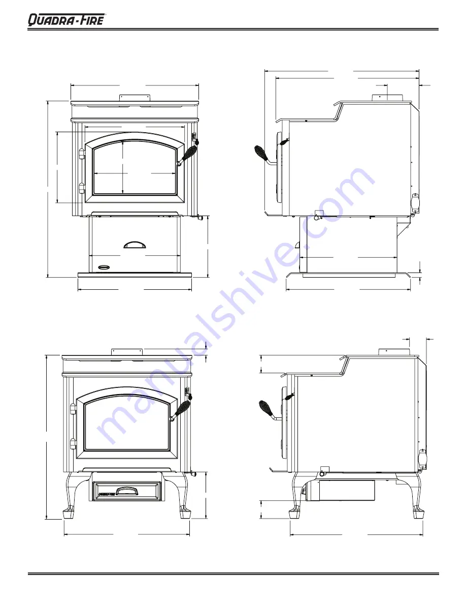 Quadra-Fire 57ST-ACC-AU Installation Instructions Manual Download Page 3