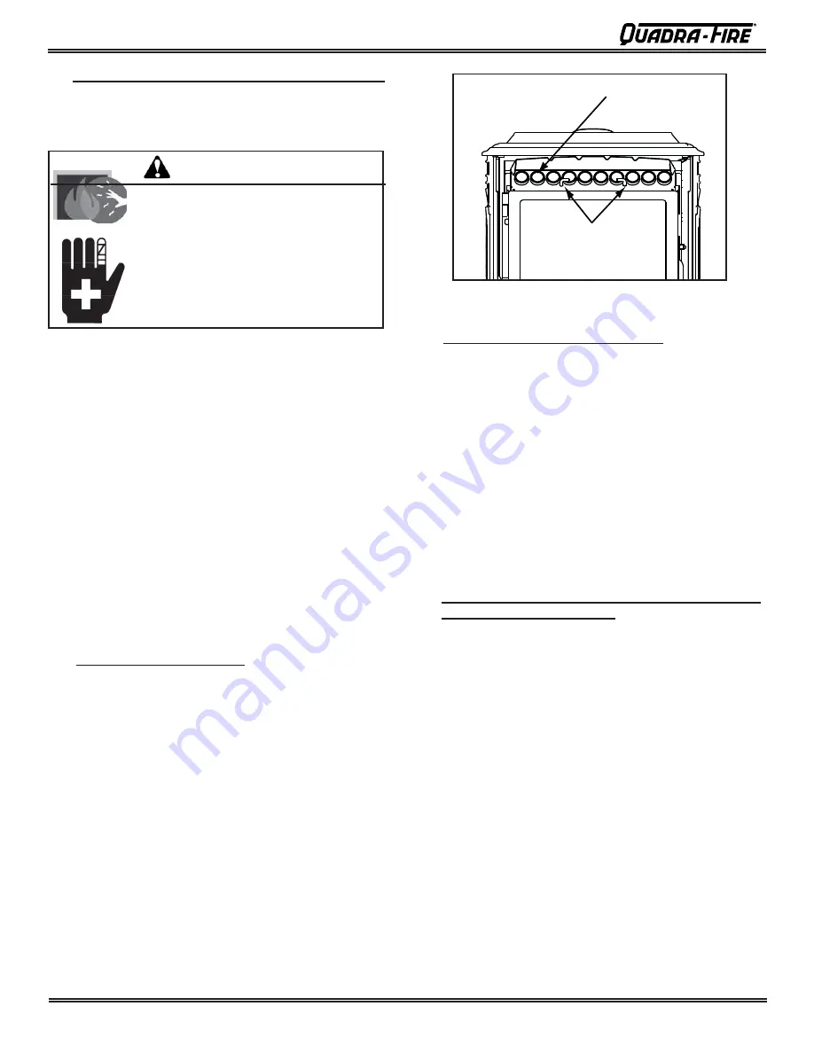 Quadra-Fire CASTILE-MBK-B Owner'S Manual Installation And Operation Download Page 31