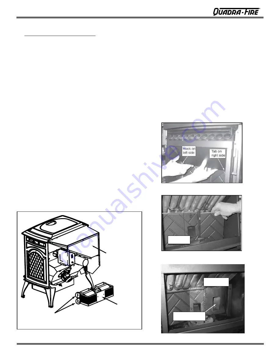 Quadra-Fire CASTILE-MBK-B Owner'S Manual Installation And Operation Download Page 35