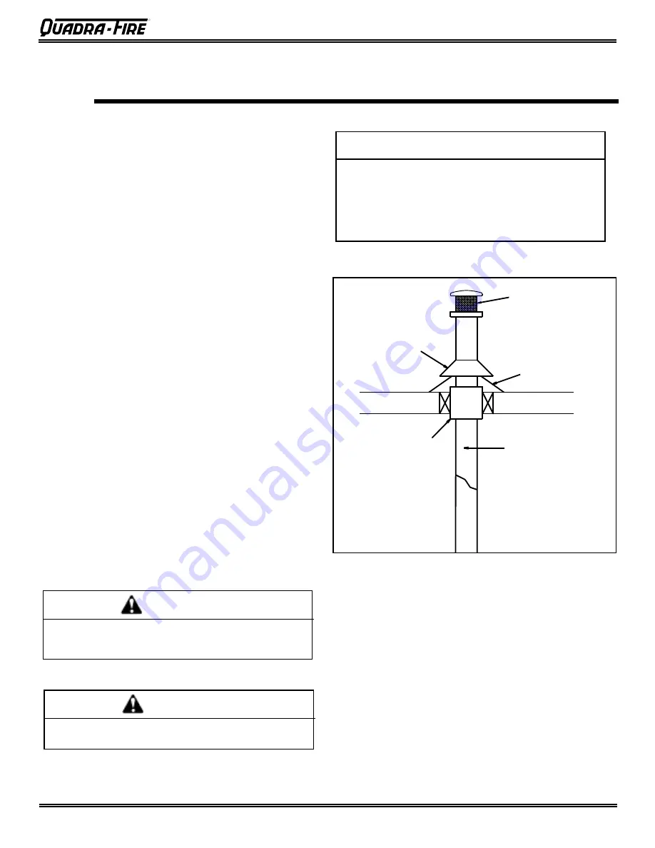 Quadra-Fire MTVERNON-AE-MBK Owner'S Manual & Installation Download Page 17