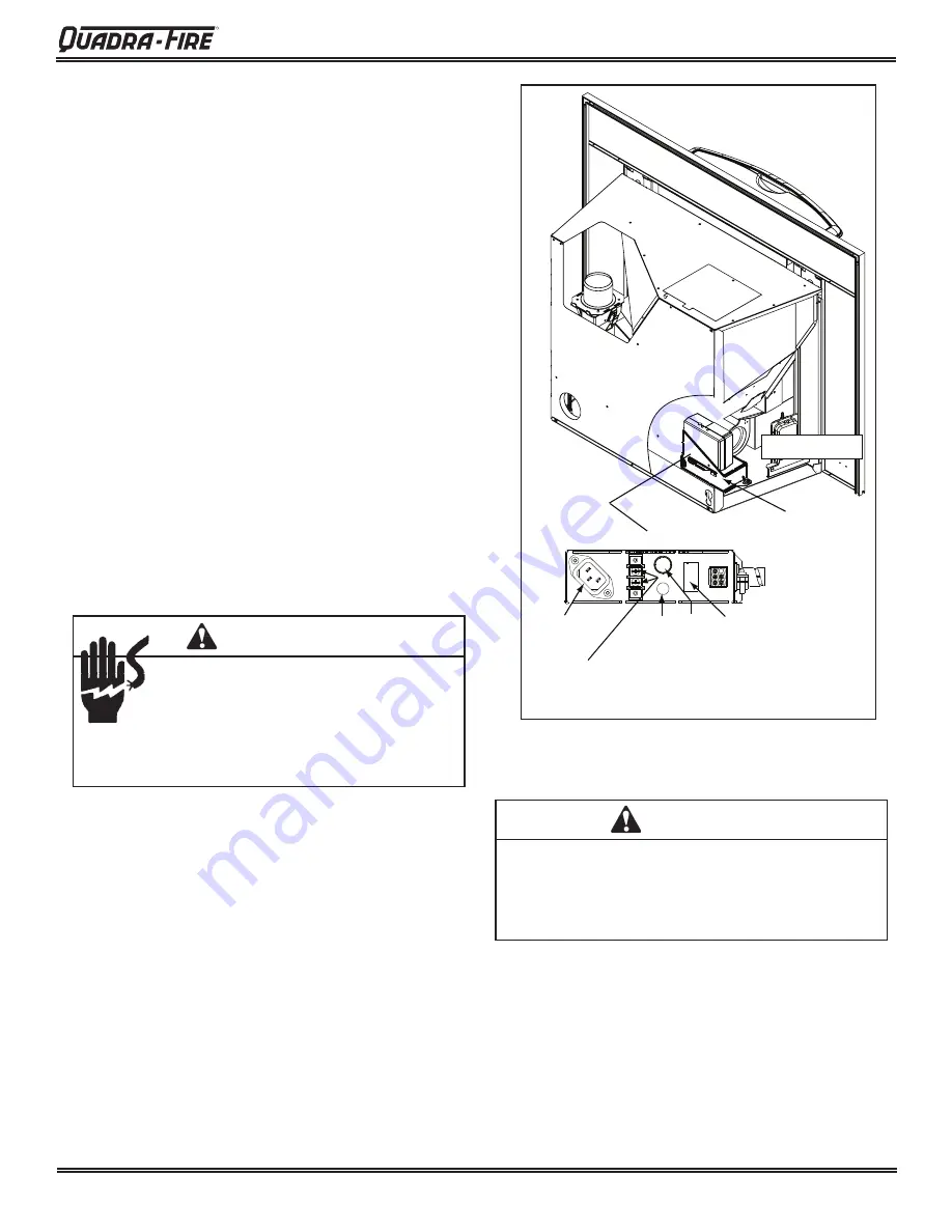 Quadra-Fire SANTAFEI-MBK Owner'S Manual Installation And Operation Download Page 23