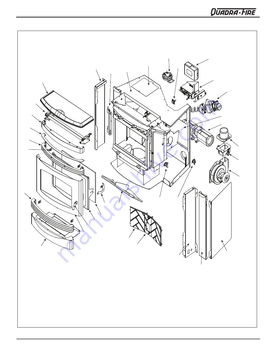 Quadra-Fire SANTAFEI-MBK Owner'S Manual Installation And Operation Download Page 42