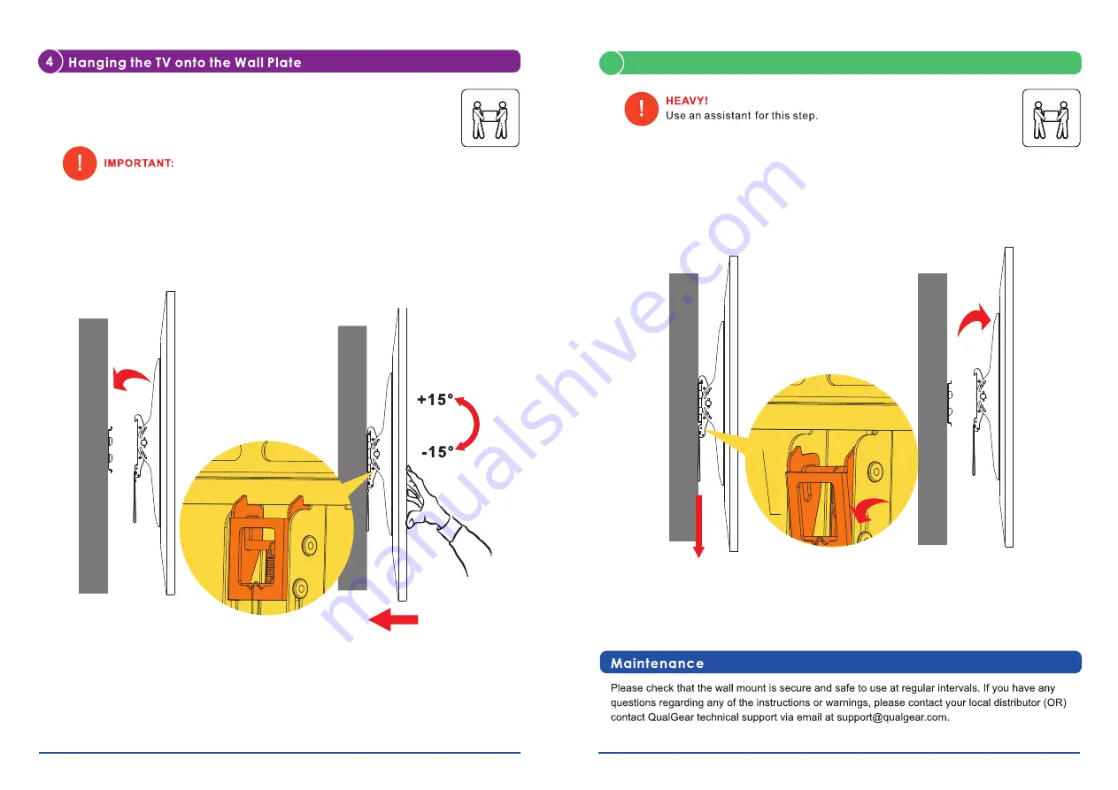 QualGear QG-TM-091-BLK Instruction Manual Download Page 8