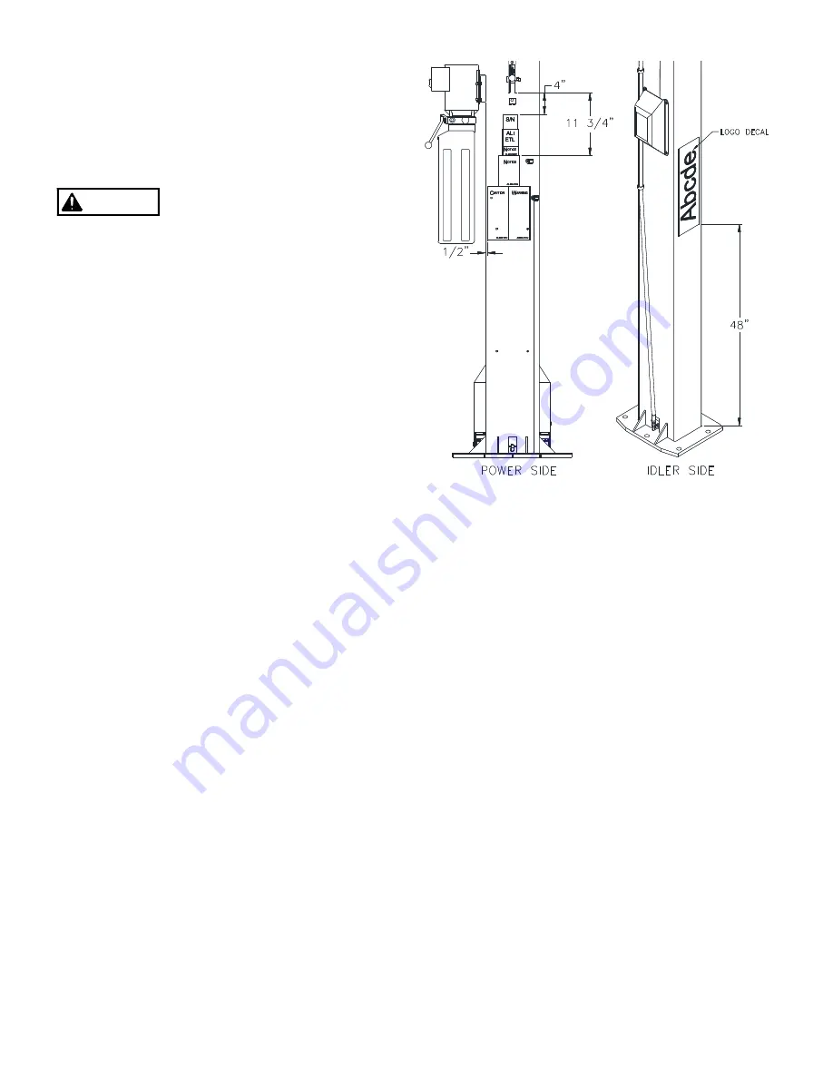 QUALITY LIFTS EQ12 Скачать руководство пользователя страница 8