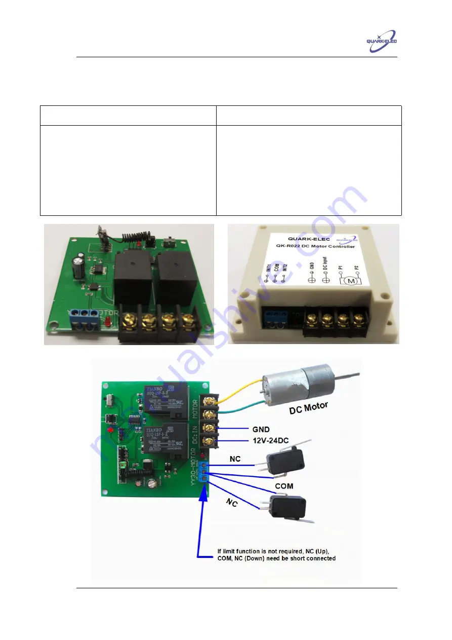 Quark-Elec QK-R022 Скачать руководство пользователя страница 1