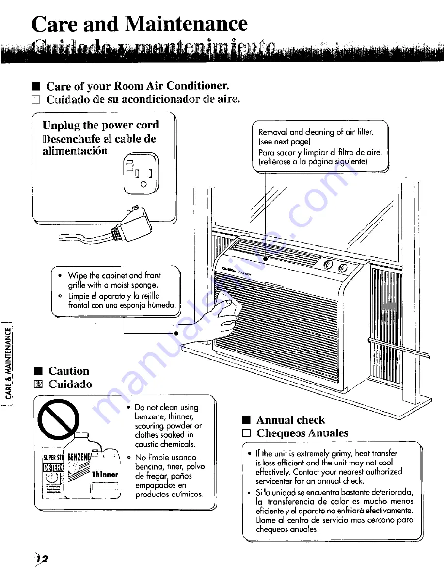 Quasar HQ2050PH Installation And Operaing Instructions Download Page 12