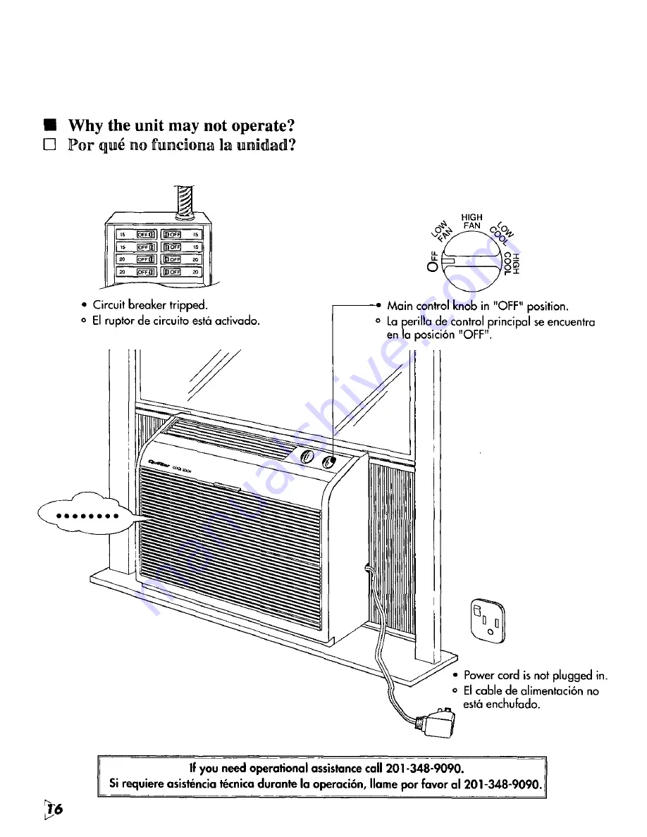 Quasar HQ2050PH Installation And Operaing Instructions Download Page 16