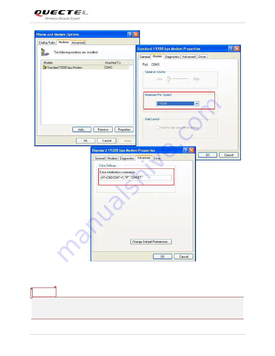 Quectel UC20 Application Note Download Page 20