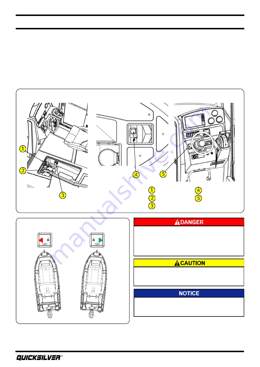 Quicksilver 805PH Owner'S Manual Download Page 45