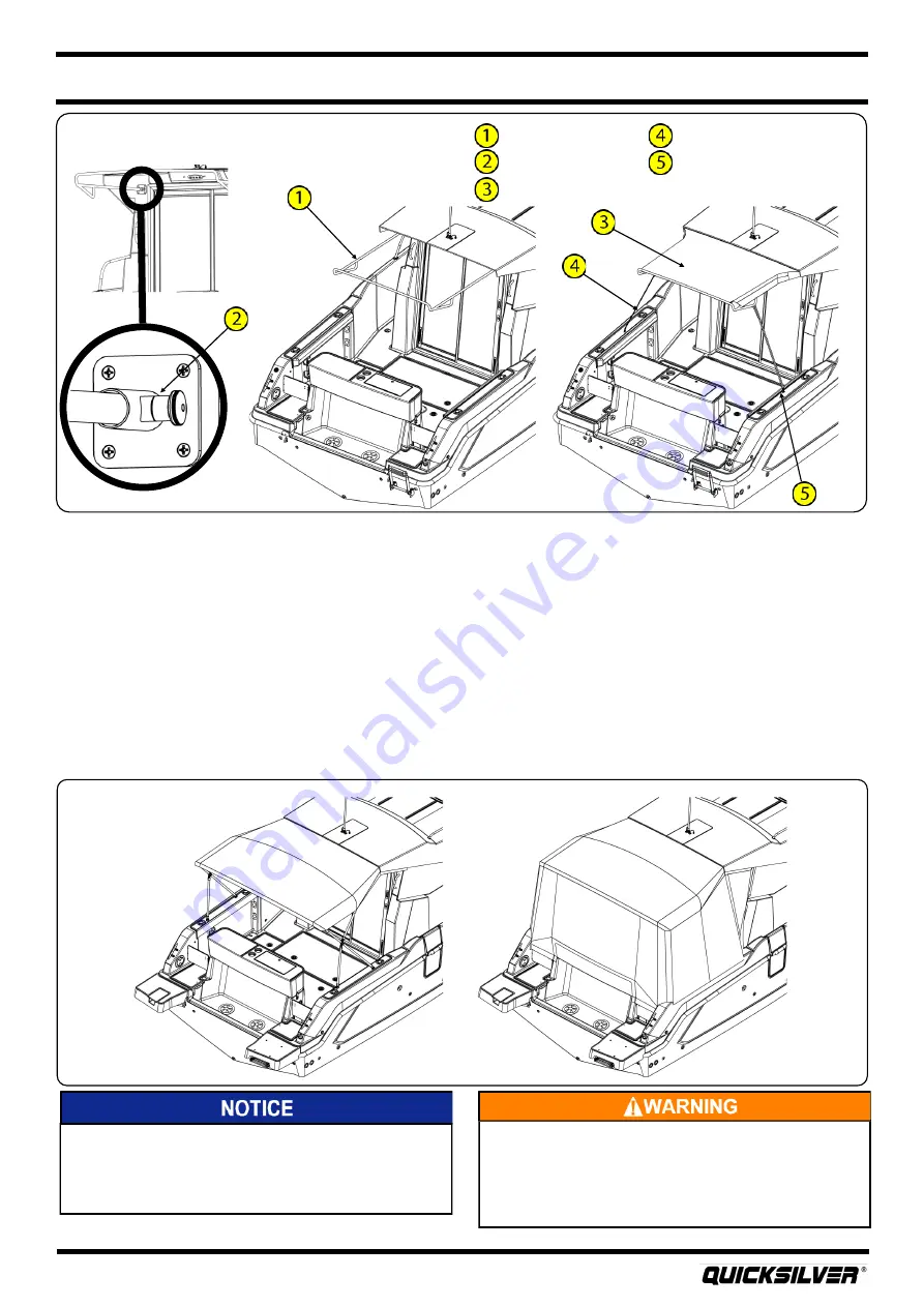 Quicksilver 805PH Owner'S Manual Download Page 58