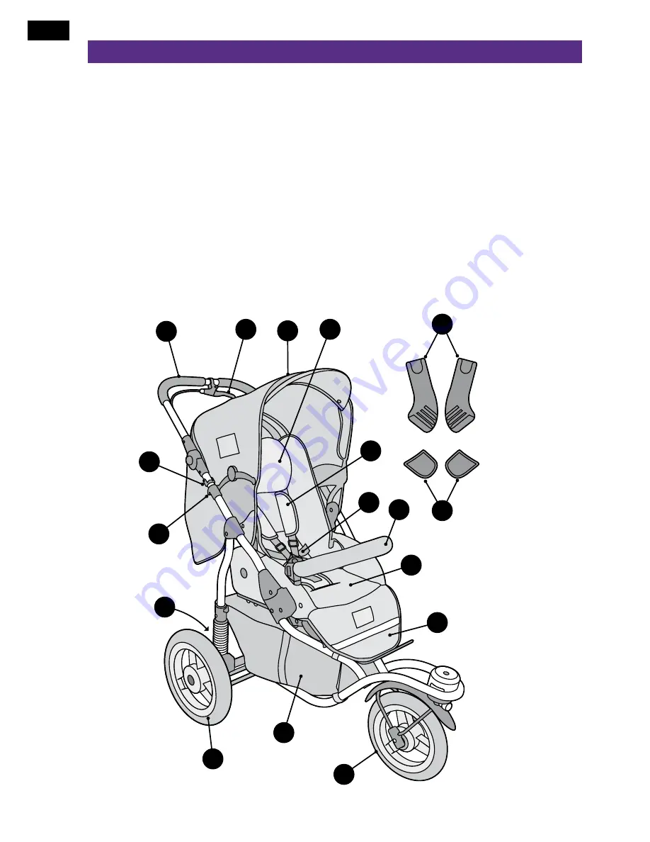 Quinny Baby stroller Instructions For Use Manual Download Page 42