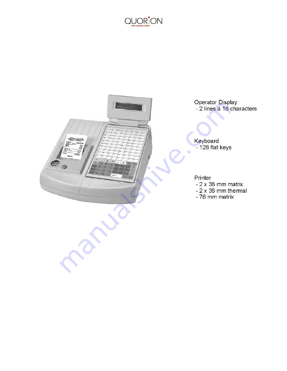 QUORION CR 1200 User Manual Download Page 7